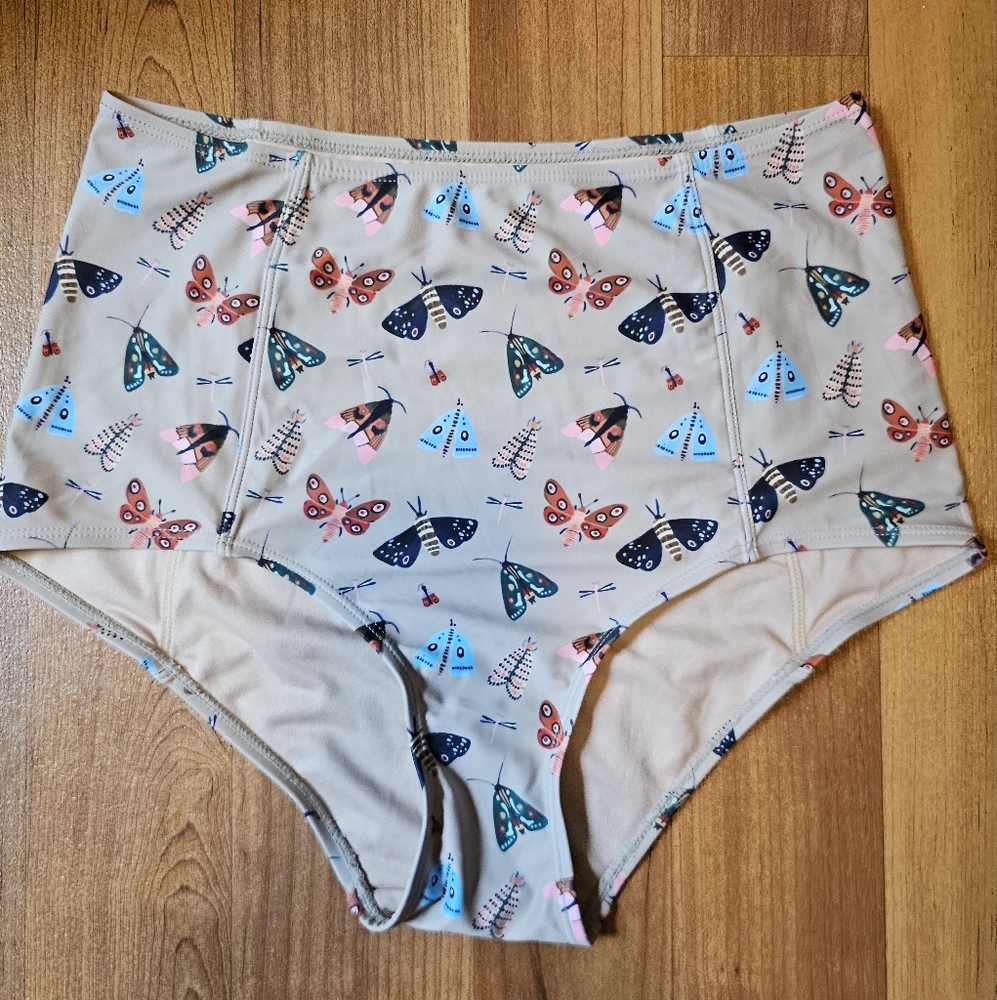 Kortni Jeane High Waisted Swim Bottoms